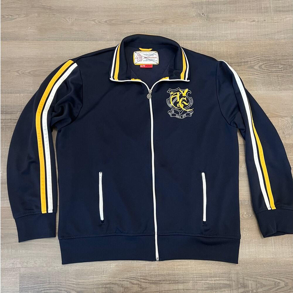 y2k American Eagle Embroidered Men's Track Jacket